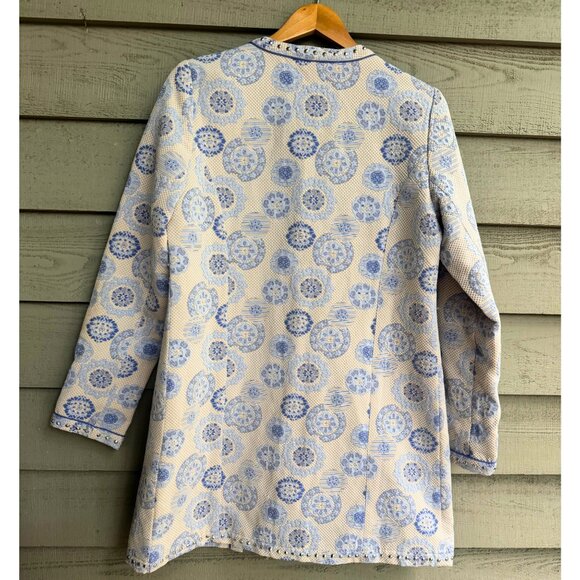 Sundance Women’s Embroidered Beaded Boho Coat Jacket | Size 6 - Picture 4 of 10